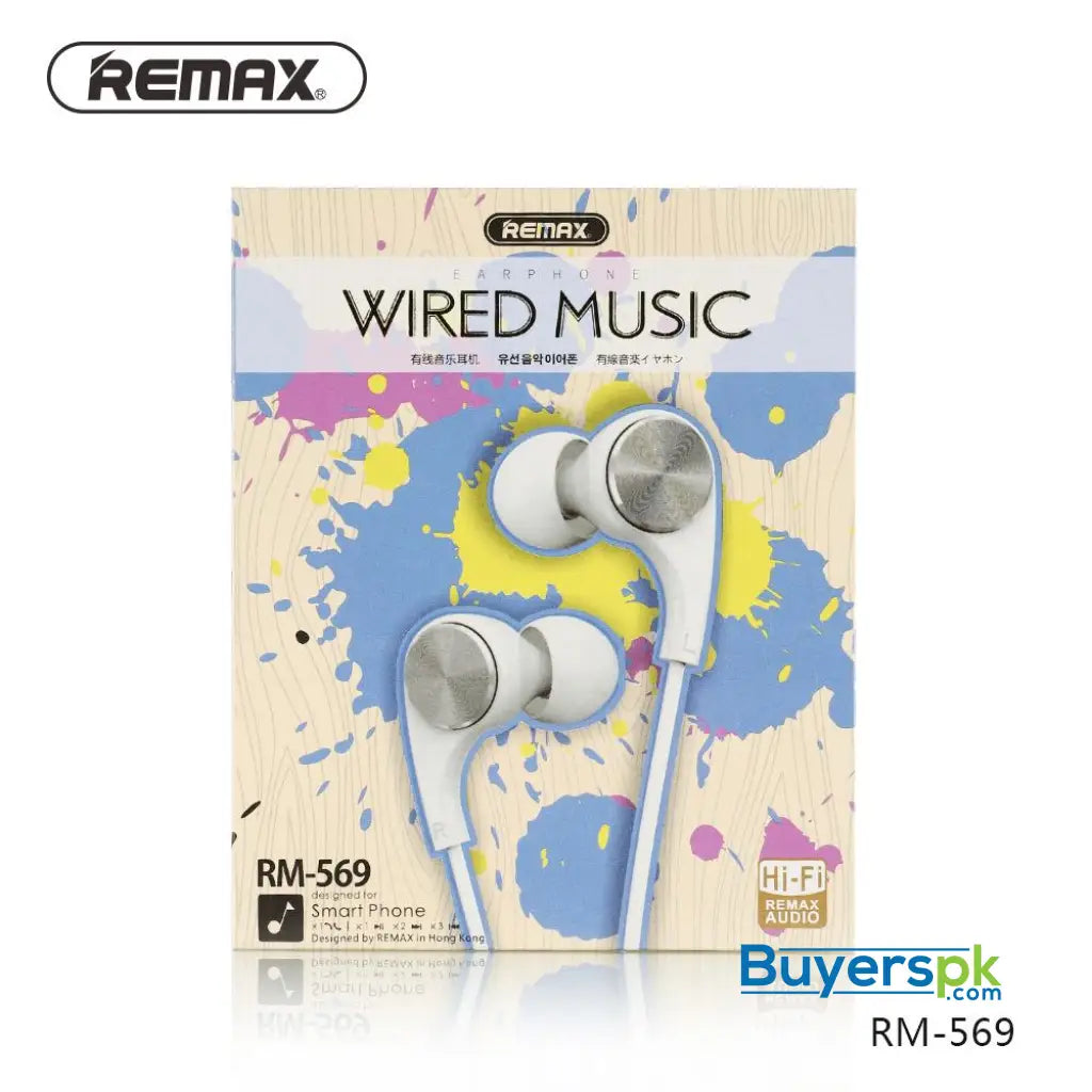 Remax Stereo Handsfree RM 569 - Headset Remax Stereo Handsfree RM 569 - Headset